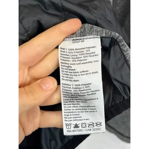 OUTDOOR RESEARCH Womens Size S Melody Hybrid Jacket Full Zip Black Gray - Picture 7 of 8
